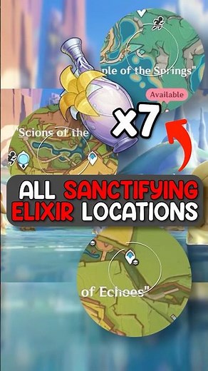 ALL 7 Sanctifying Elixir Locations REVEALED!