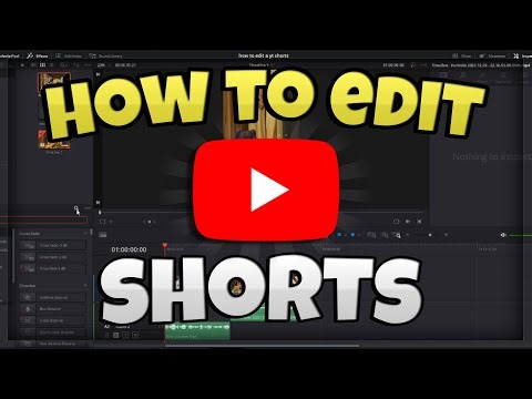 HOW TO *EDIT* A FORTNITE YOUTUBE SHORTS IN 2023 (Davinci Resolve)