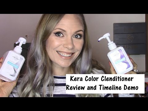 Kera Color, Color + Clenditioner Review and Timeline Demo