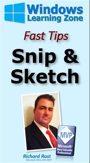 Capturing Screenshots with Windows Snip & Sketch Tool
