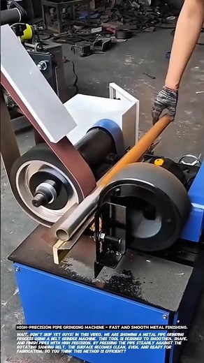 High-Precision Pipe Grinding Machine – Fast and Smooth Metal Finishing.