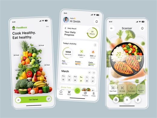 Healthy Food Tracking App