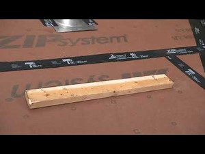 Flashing Toe Board Holes | Mastering the Basics | ZIP System roof assembly