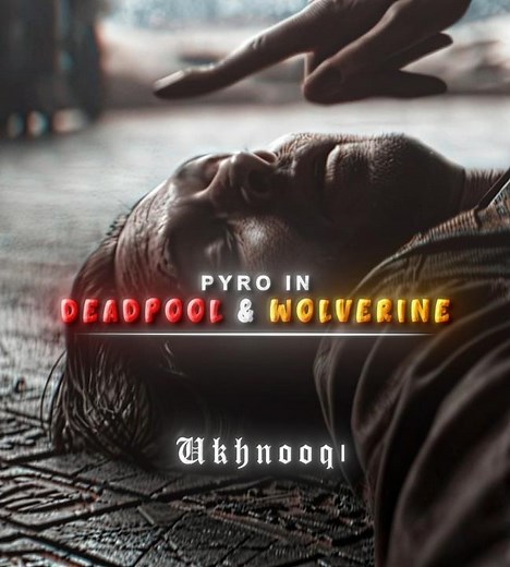 " Pyro in X-Men Movies " 🗿 - St. John Allerdyce "Pyro" - EDIT | Montagem Danza (Slowed) #shortsfeed