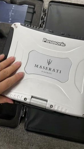 MDVCI Maserati Scanner SD3 Support Programming and Diagnosis with Maintenance Data Installed on CF19