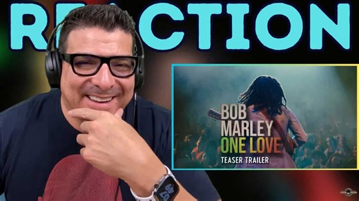 Bob Marley One Love teaser trailer reaction | Paramount Pictures | Kingsley Ben-Adir