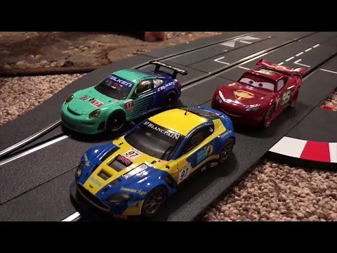 Playing with Carrera Slot Cars Racing Set - Fun!