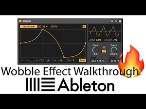 How to Create a Wobble Effect - MAX FOR LIVE SHAPER (Ableton Live tips)