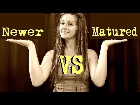 New Dreads VS Matured Dreads SIDE BY SIDE