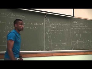 Math 201 Lecture 3 - Functions and their representations continued and some essential functions