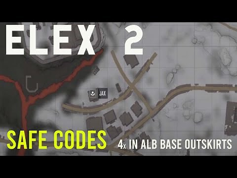 Elex 2 Safe Codes - 4 Codes Alb Base Outskirts