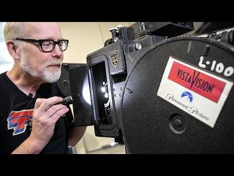Adam Savage Learns About VistaVision Filming Cameras at Paramount!