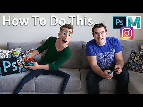 Bringing Animated Characters into Live Action Photos