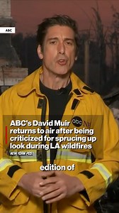 David Muir appears to have ditched his now-infamous clothespin. https://trib.al/sGbFkou | New York Post
