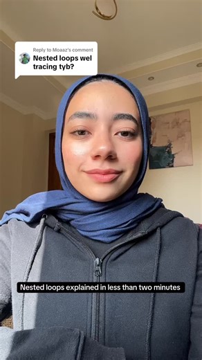 Noureen on Instagram: "Nested for loops explained#programing #coding #computer"