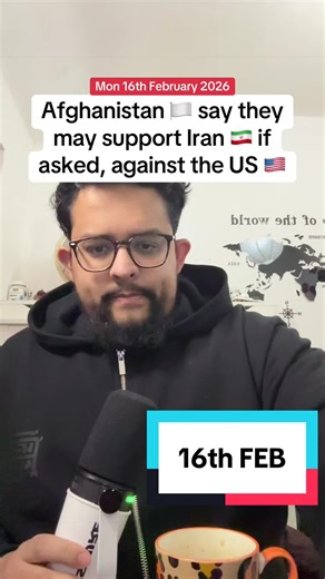 Afghanistan's Support for Iran Against US Threat