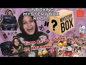 Unboxing Mystery Box Kpop (NCT, BTS, SUPERM, TXT, EXO, STRAY KIDS) Serba 20ribuan Isi Melimpah !
