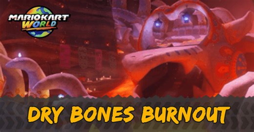 Dry Bones Burnout Course and Shortcuts | Mario Kart World｜Game8