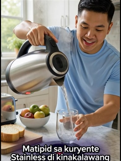 mura na matibay pa electric kettle na matipid sa koryente. stainless di kinakalawang,pangmatagalan pa. #electrickettleph #portablekettle #fastboil #hotwaterkettle #stainlesskettle