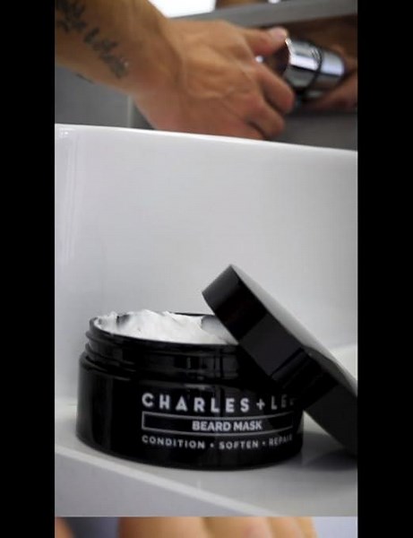 Charles + Lee Beard Mask