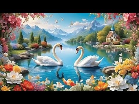 Nature Vibes 4K | Relaxing Waterfalls, Rivers, Birds & Mountains | @Sanju Nature World