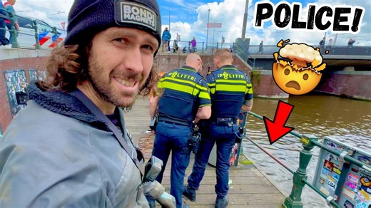 Huge magnet pulls crazy stuff from canals! 😲