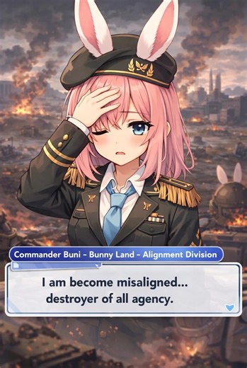 POV: the alignment team discovers the bug. #ai #aialignment #anime #memes #buni