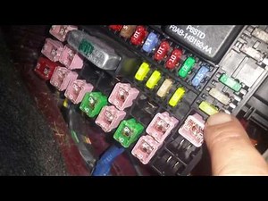 2006 expedition fuse box location/fixing 4x4/radio