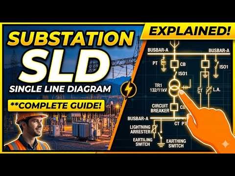 Substation Single Line Diagram (SLD) Explained