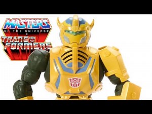 ⚡ MOTU x Transformers Crossover — Man At Arms & Bumblebee! ⚡