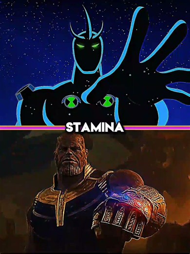 ALIEN X VS THANOS #shorts #ben10 #marvel #mcu #alienx #thanos