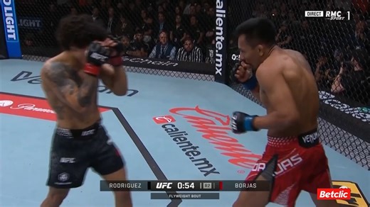 La volonté de nuire ☠️ Rodriguez éteint son adversaire dans le R2 après un début de combat difficile et réussit ses débuts à l'UFC 🔥 | RMC Sport Combat
