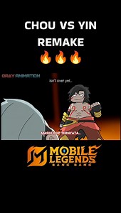 Chou vs Yin remake #reels #mlbb #animation #Mobilelegendsbangbang #funnyanimation #game #mobilelegends | Gray Animations