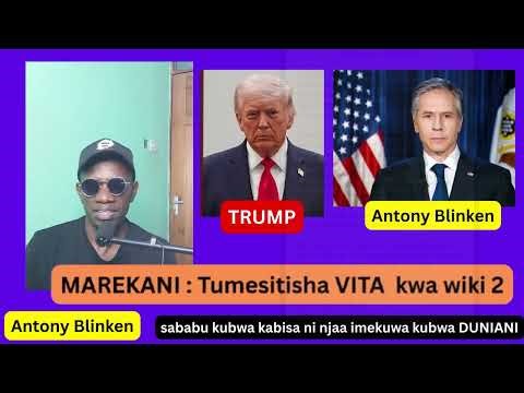 Marekani tumesitisha VITA kwa wiki 2 , sababu NJAA IMEZDI DUNIANI .