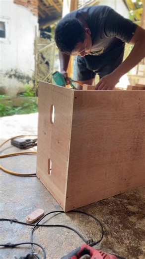 Sudah nyaman dengan tempat sederhana ini☺️ #workshop #tutorial #fyppppppppppppppppppppppp #woodworkingproject