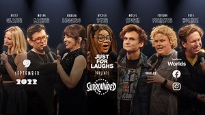 1.7M views · 150 reactions | Catch Nicole Byer, Nikki Glaser, Pete Holmes, Fortune Feimster, Moshe Kasher, Natasha Leggero and Moses Storm performing in one of the most immersive comedy shows ever! Watch the full show in VR in Horizon Worlds or on Facebook and Instagram. | Just For Laughs | Facebook