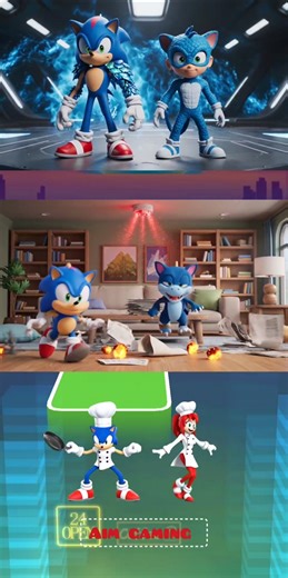 PJ Mask 🆚 Sonic Prime Transformation X Coffin Dance Song Cover Tiles Hop #shorts #sonic #pjmasks