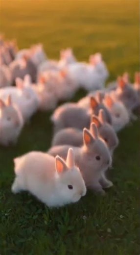 50 Adorable Baby Bunnies Hop in Perfect Harmony! 🐰💖