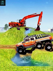 Extreme MudRunner Offroad Challenge | MudRunner Gameplay #mudrunner #pcgames #offroad #shorts #mud