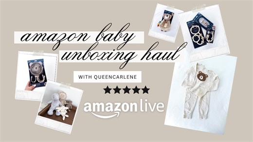 Watch Amazon Baby Unboxing Haul 📦🍼 on Amazon Live