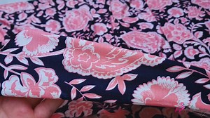 Oriental Blush Poly Jersey 🌸 Only £4.50 per metre with our 50% off sale!😍 You won't want to miss out on this huge bargain! This fabric is absolutely gorgeous, super soft and stretchy. Perfect for making leggings, dresses, tops and more 🧵 🌸150cm wide 🌸95% Polyester, 5% Lycra 🌸Knitted - good 4 way stretch - suitable for fitted garments. 🌸160gsm 🌸Oeko-Tex Certified 🌸Manufactured in Poland | Custom Fabrics UK