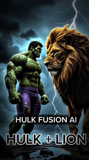 Hulk Lion Fusion | Savage Beast Power Transformation 💥🦁
