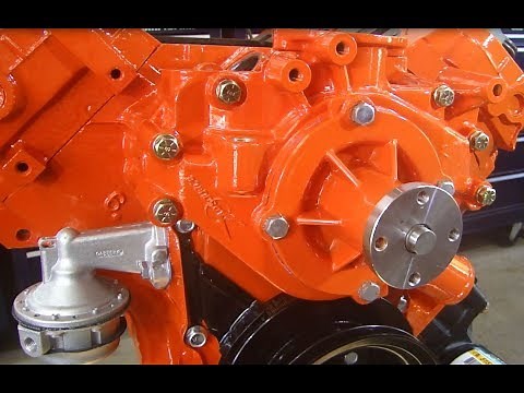 440 MOPAR Big Block Engine Building - Oil Pan, Timing Cover Clearance, Fuel, Oil & Water Pump
