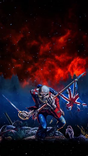 THIS IS MUSIC! 👹 Check out the Stranger Things Official Playlist on Spotify ⚔️ https://open.spotify.com/playlist/37i9dQZF1DXc3KPAjGyPdm or link in stories! @strangerthingstv #MusicMonday #StrangerThings | Iron Maiden