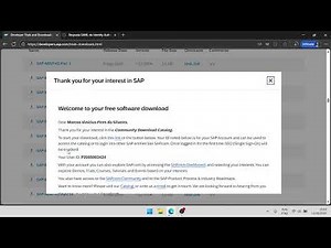 Cómo Descargar SAP Gratis