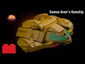 LEGO Metroid Samus Aran's Gunship (LDD Build)