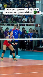 1M views · 10K reactions | Automatic sa kanya ang lahat. Kaya parang ang dali lang. Yan si Eya! Lakas both sa defense and offense.  | Volleydater | Facebook