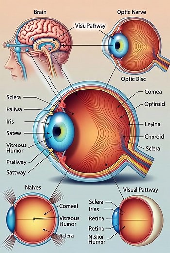 “The human eye captures the world in colours, shapes, and light. From the cornea to the retina, every layer works perfectly to help us understand our surroundings. Take care of your eyes—they’re one of the greatest gifts you have.” #HumanEye #EyeHealth #VisionCare #ScienceFacts #HealthyEyes #BiologyFacts #LearnScience #MedicalScience #EyeCareTips #AmazingBody #Optics #ScienceDaily #HealthEducation #StudyFacts #WellnessSriLanka#USA#Mexico | NAL Vibes