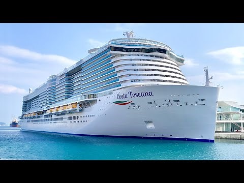 Costa Toscana Cruise Ship Tour 4K