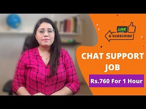 Easy Online Jobs From Home || Chat Support Job For Everybody In 2023